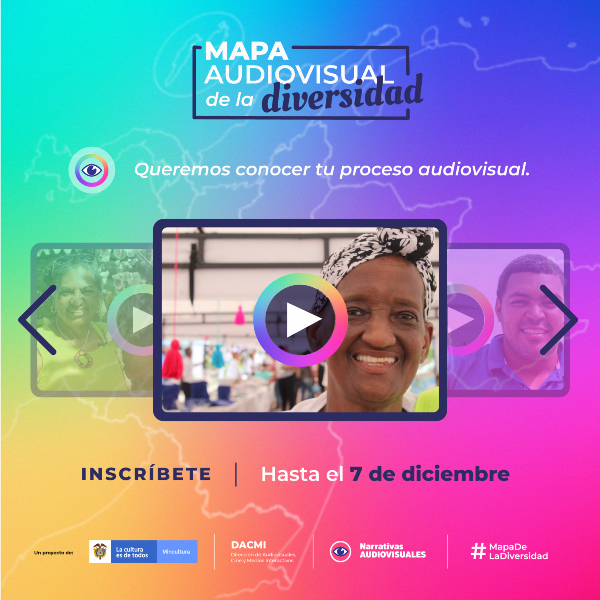 MinCultura crea el ‘Mapa Audiovisual de la Diversidad’ para reconocer las producciones de todas las regiones del país