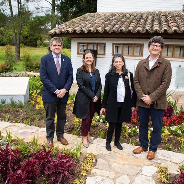 Con el Jardín de la Amistad se fortalecen los lazos intelectuales y culturales entre España y Colombia