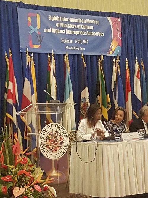 VIII Reunión ministros y máximas autoridades de cultura OEA Barbados (2).jpeg