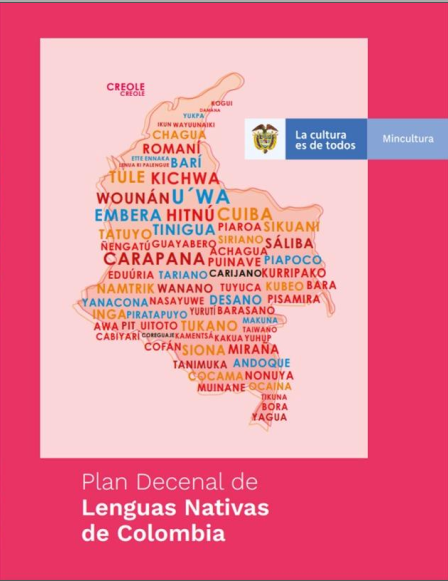 Conoce el documento "Plan Decenal de Lenguas Nativas de Colombia"