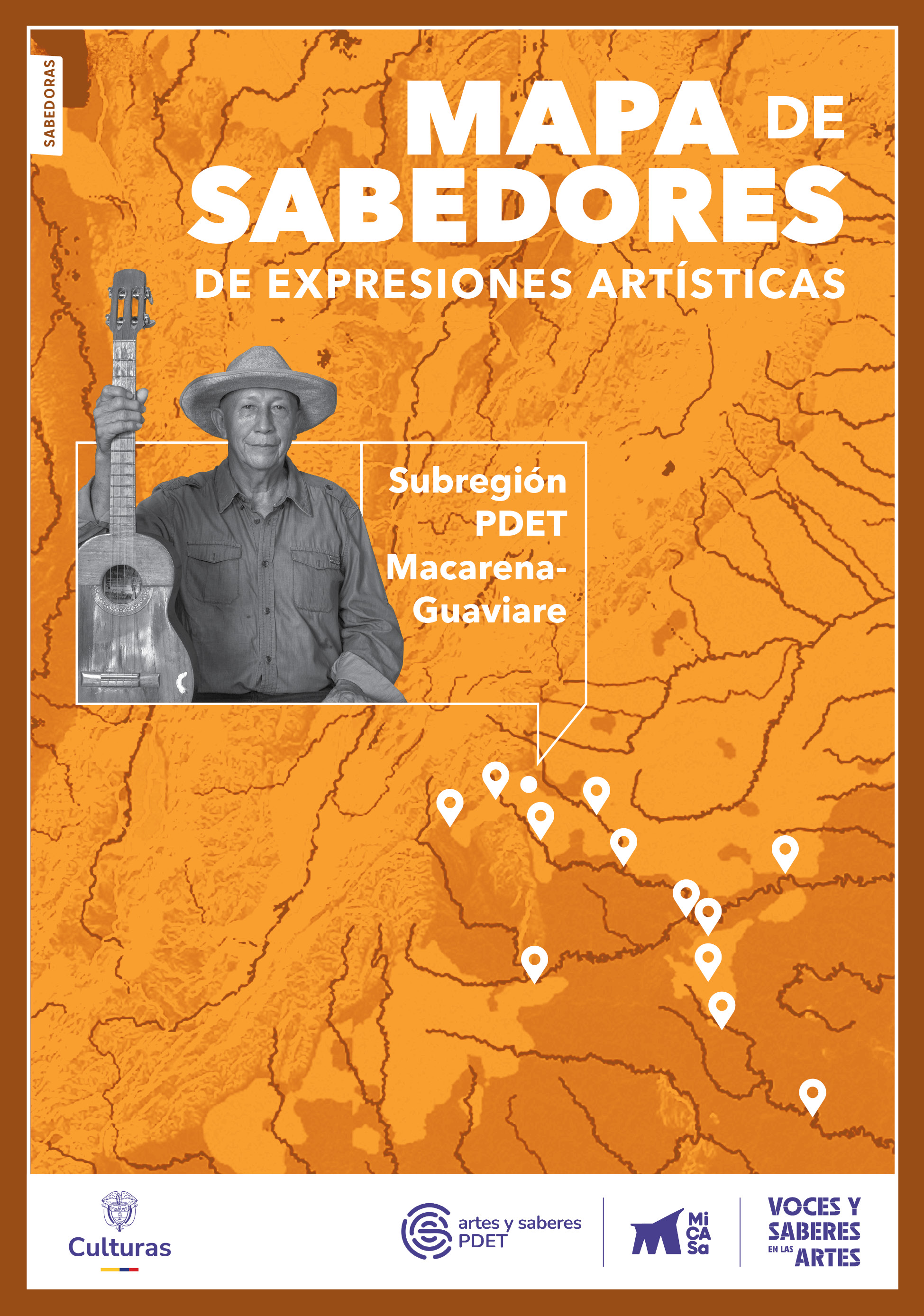  Mapa de sabedores de expresiones artísticas - Macarena / Guaviare