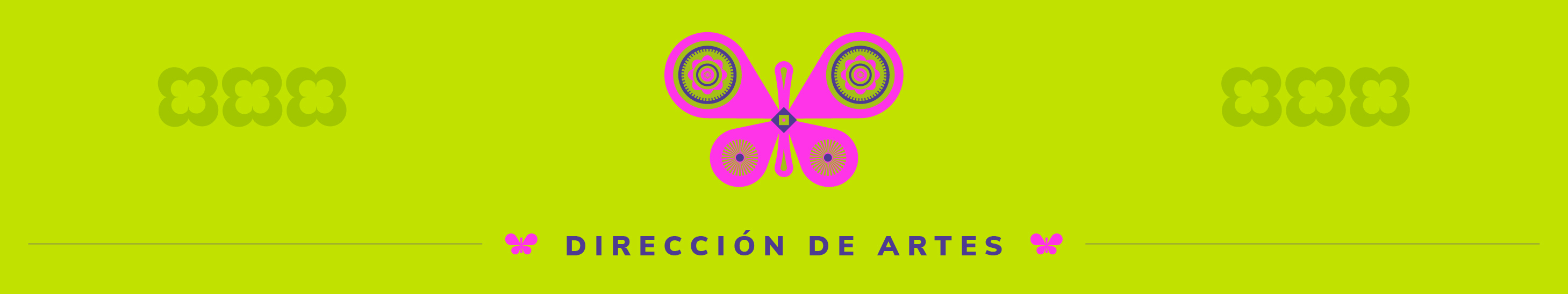 Banner de la Dirección de Artes