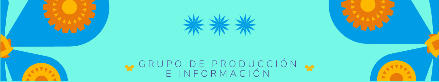 Banner del Grupo de producción e información