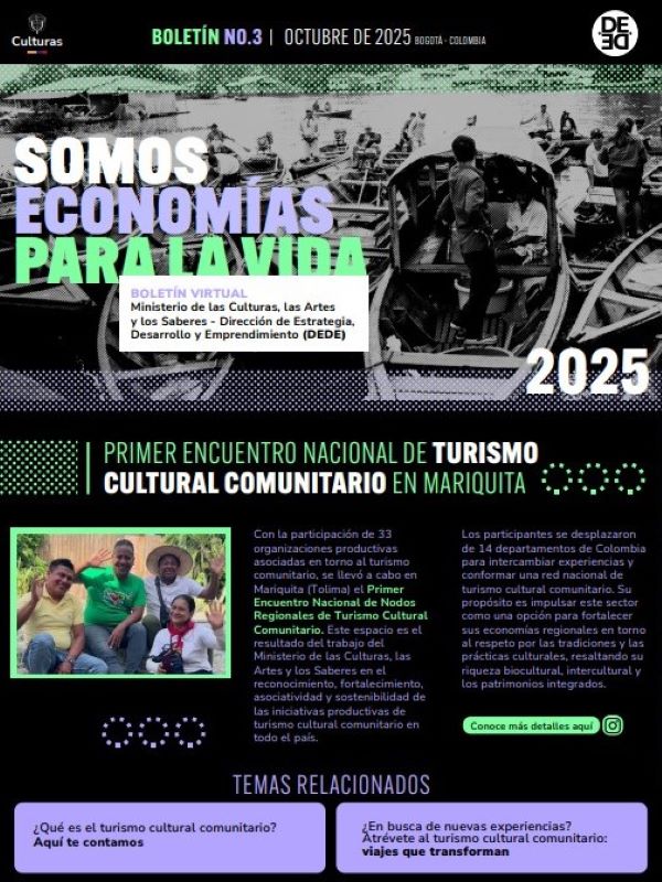 Boletín Somos Economías para la Vida