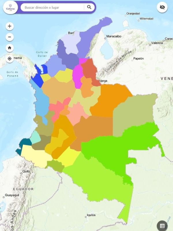 Mapa biocultural de Colombia