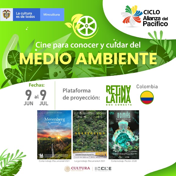 Ciclo de cine para conocer y cuidar el medio ambiente - Colombia