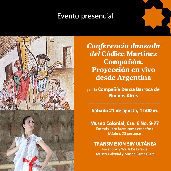 Conferencia danzada del Códice Martínez Compañón' - Evento Presencial - Museo Colonial