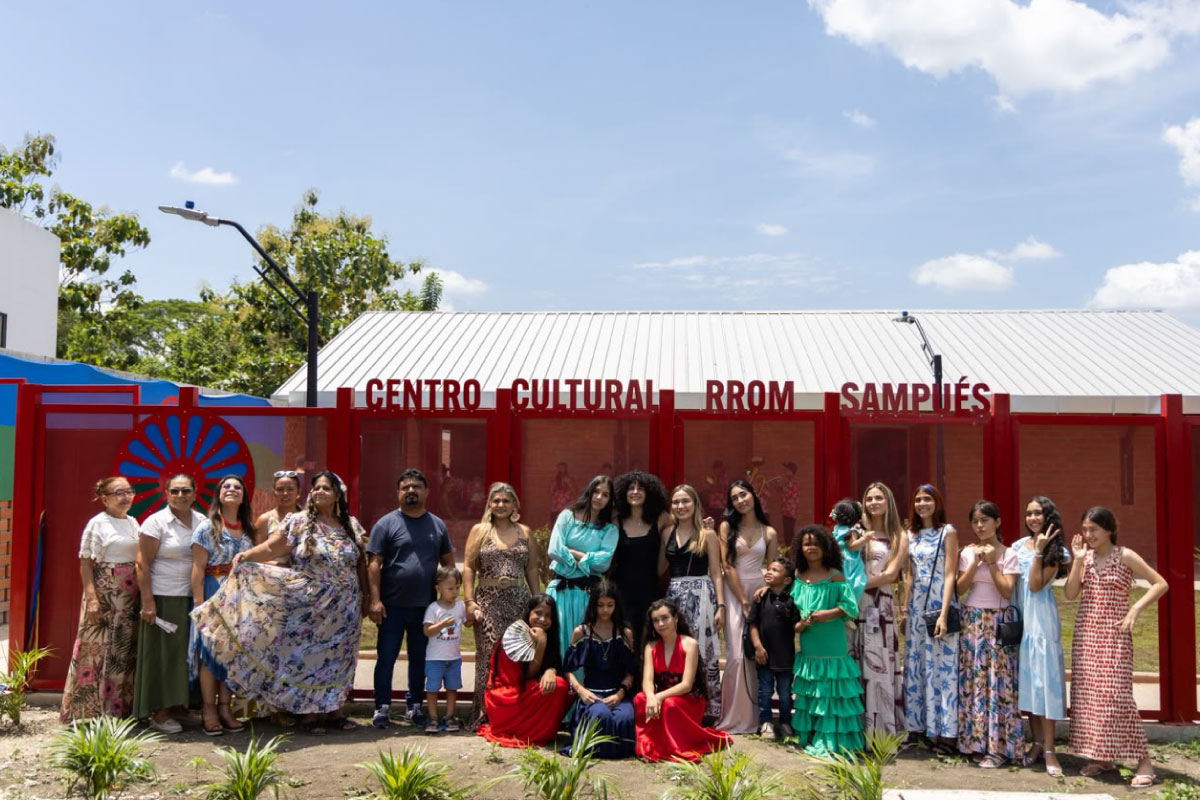 Centro cultural Rrom, de Sampués (Sucre)