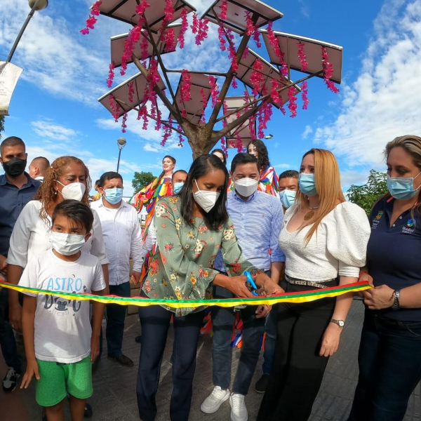 Angélica Mayolo, ministra de Cultura, inauguró el ADN número 67 del país en Ibagué, Tolima