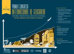Bogotá, sede del I Congreso Internacional de Geografía
