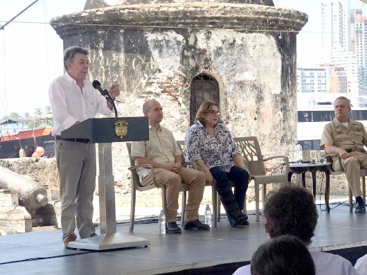 Presidente de Colombia anunció propuesta de APP para la recuperación del Galeón San José