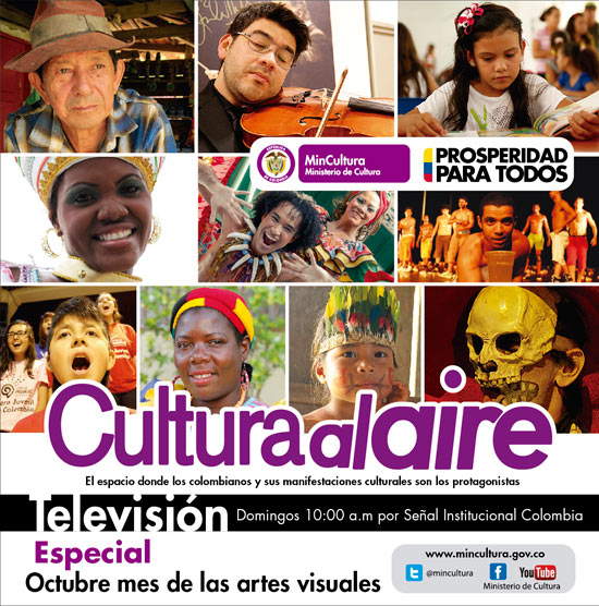 Conozca por qué Octubre es el mes de las artes plásticas en Colombia en Cultura al Aire Televisión
