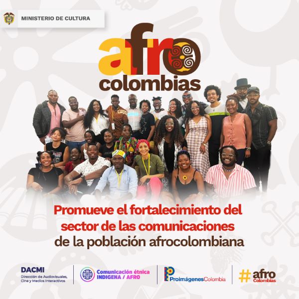 Afrocolombias, la estrategia con la que el Ministerio de Cultura busca fortalecer las comunicaciones de la población afro 