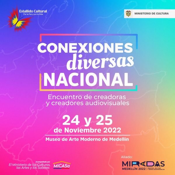 Realizadoras y Realizadores de toda Colombia se darán cita en el Encuentro Nacional: Conexiones Diversas