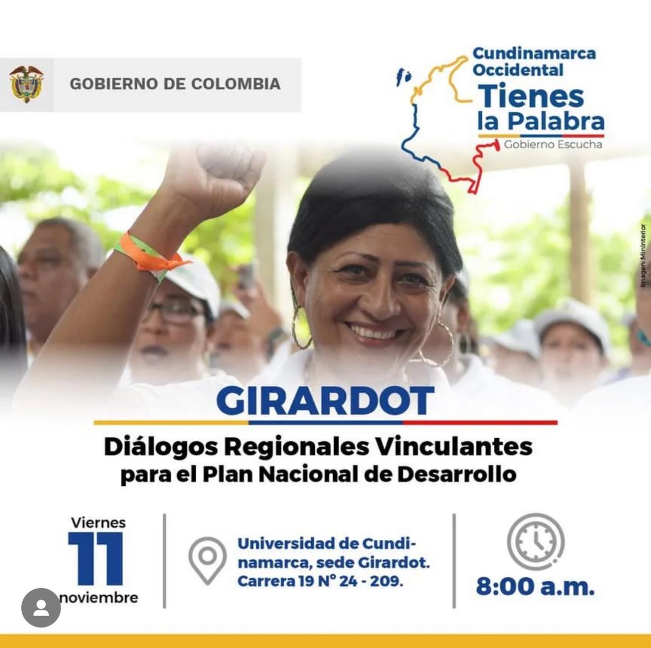 Los Diálogos Regionales Vinculantes llegan a Girardot