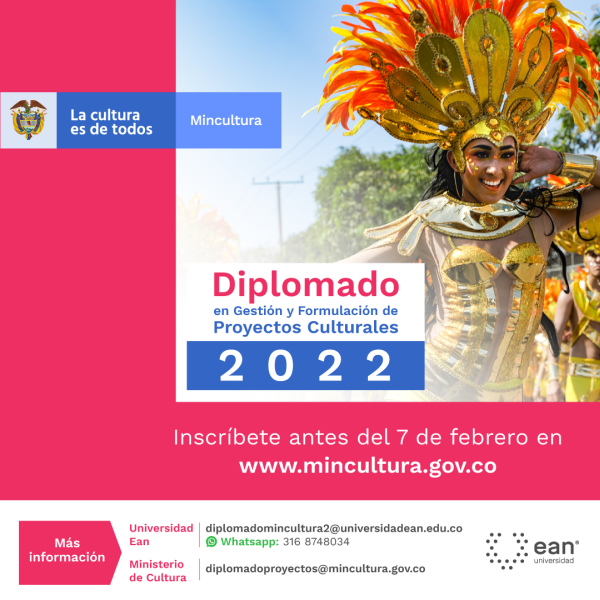 MinCultura lanza diplomado gratuito en Gestión y Formulación de proyectos culturales