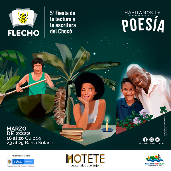 Prográmese y participe en la Fiesta de la Lectura y la Escritura del Chocó, del 16 al 25 de marzo 