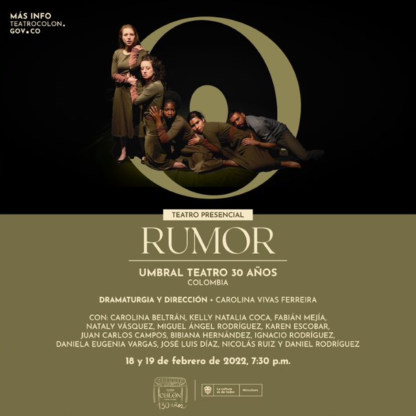 Con ‘Rumor’, Umbral Teatro celebra sus 30 años en el Teatro Colón