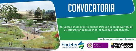 Ministerio de Cultura y Findeter unen esfuerzos por la recuperación de centros comunitarios y espacios públicos