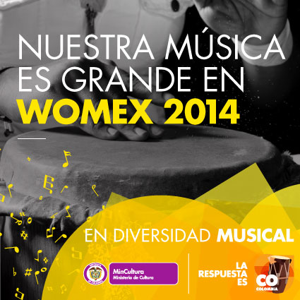 Colombia en la Feria Internacional de la Música Womex 2014