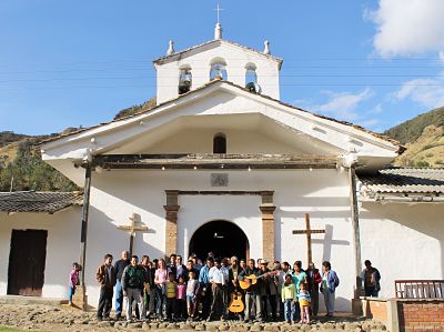 Pinturas religiosas, mayor riqueza de una comunidad indígena en el Cauca