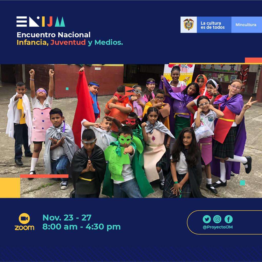 MinCultura inicia el Encuentro Nacional de Infancia, Juventud y Medios ENIJM 2020