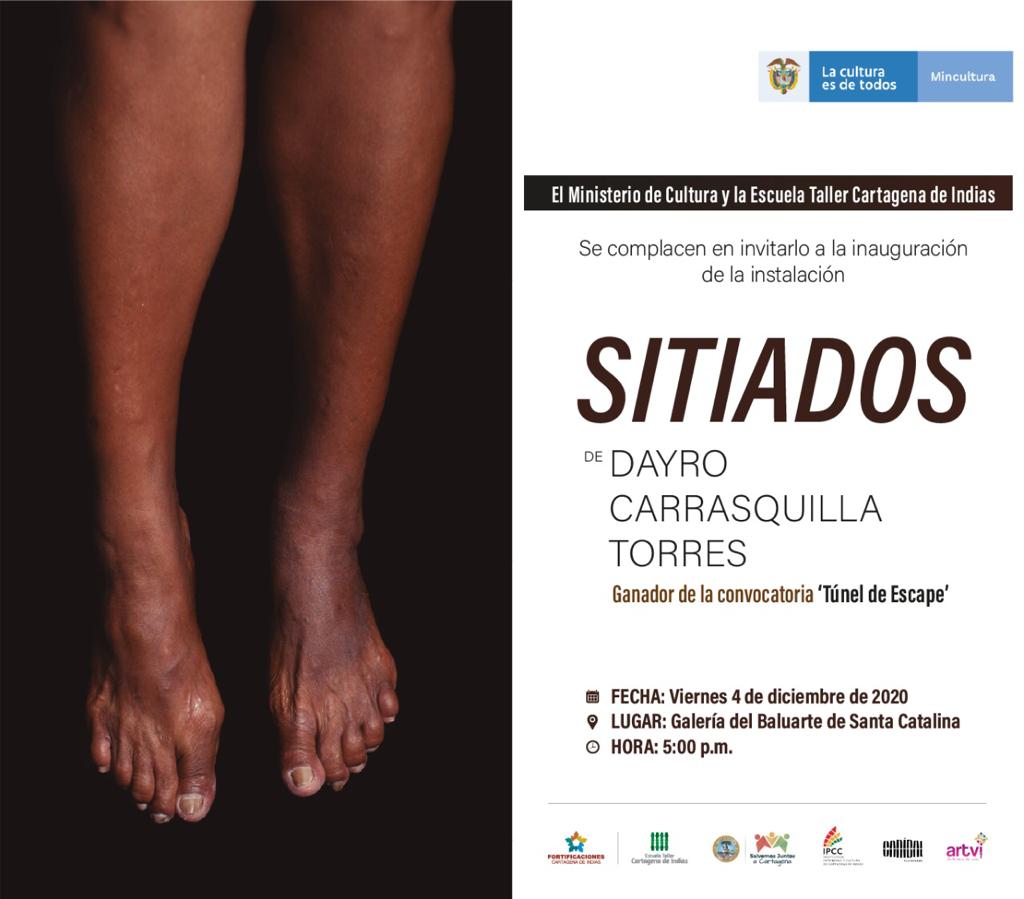 Dayro Carrasquilla intervendrá con ‘Sitiados’el Baluarte de Santa Catalina en Cartagena