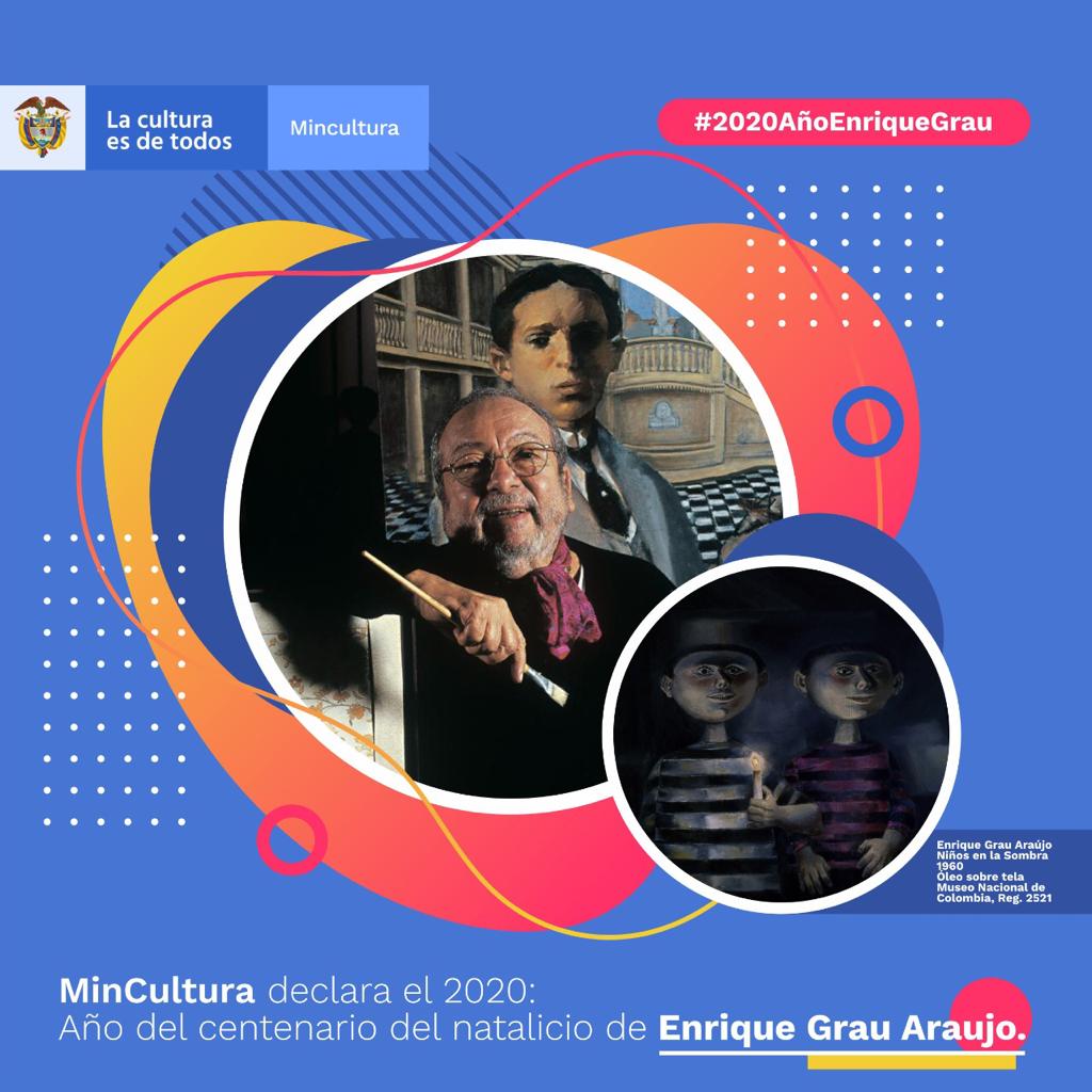 MinCultura declara el 2020 año del centenario del pintor colombiano Enrique Grau