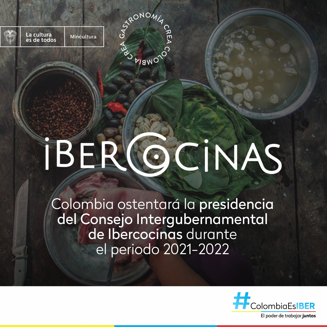 Colombia presidirá el Consejo Intergubernamental de Ibercocinas durante el periodo 2021-2022