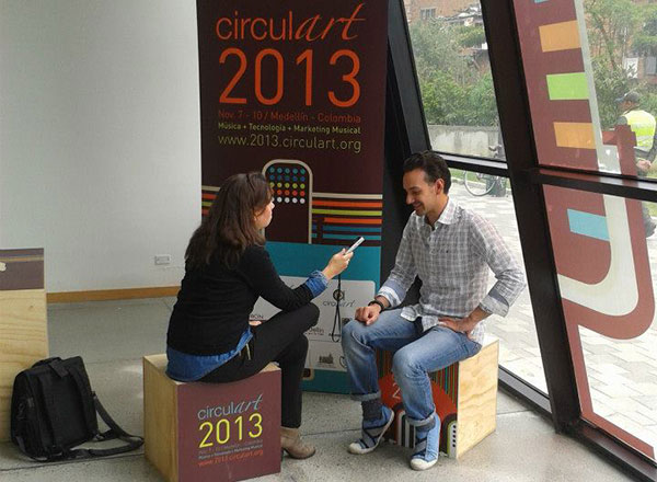 El Grupo Emprendimiento Cultural del Ministerio de Cultura de Colombia estuvo presente en la 4ta edición de Circulart 2013