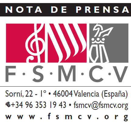 La Joven Banda Sinfónica de la FSMCV actúa por primera vez en el prestigioso certamen internacional de Valencia