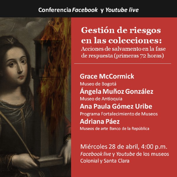 Conversatorio virtual Facebook Live y YouTube - Museo Colonial - Museo Santa Clara