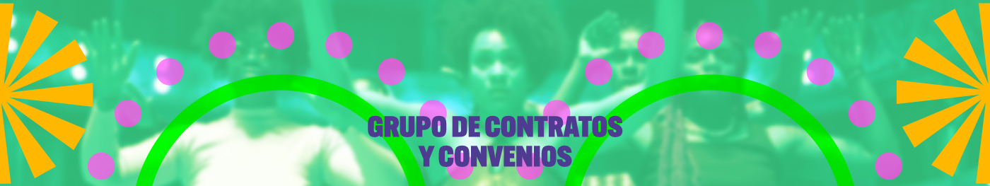 Banner de Grupo de contratos y convenios